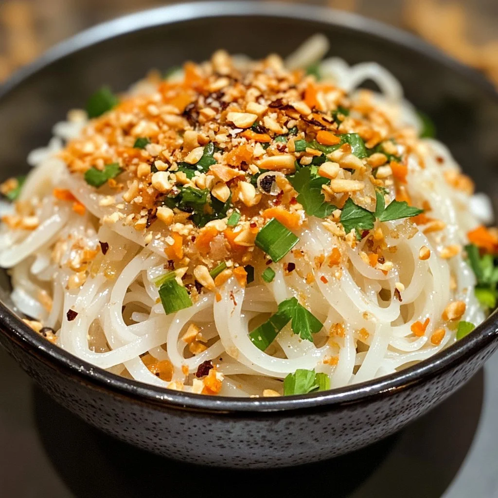 Rice Noodle Dish