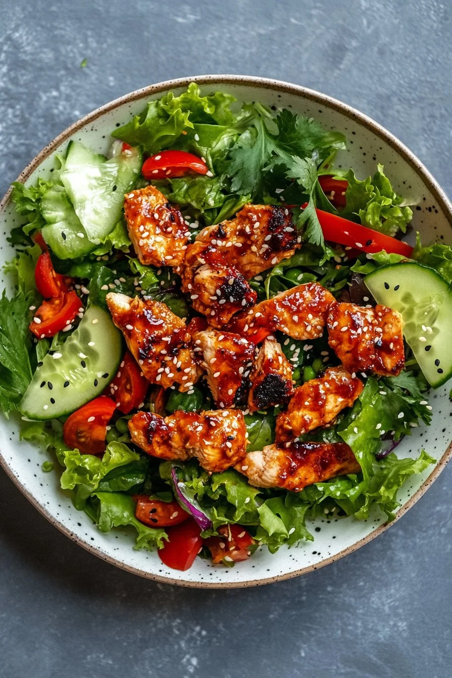 Sesame Chicken Salad