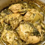 Slow Cooker Spinach Artichoke Chicken