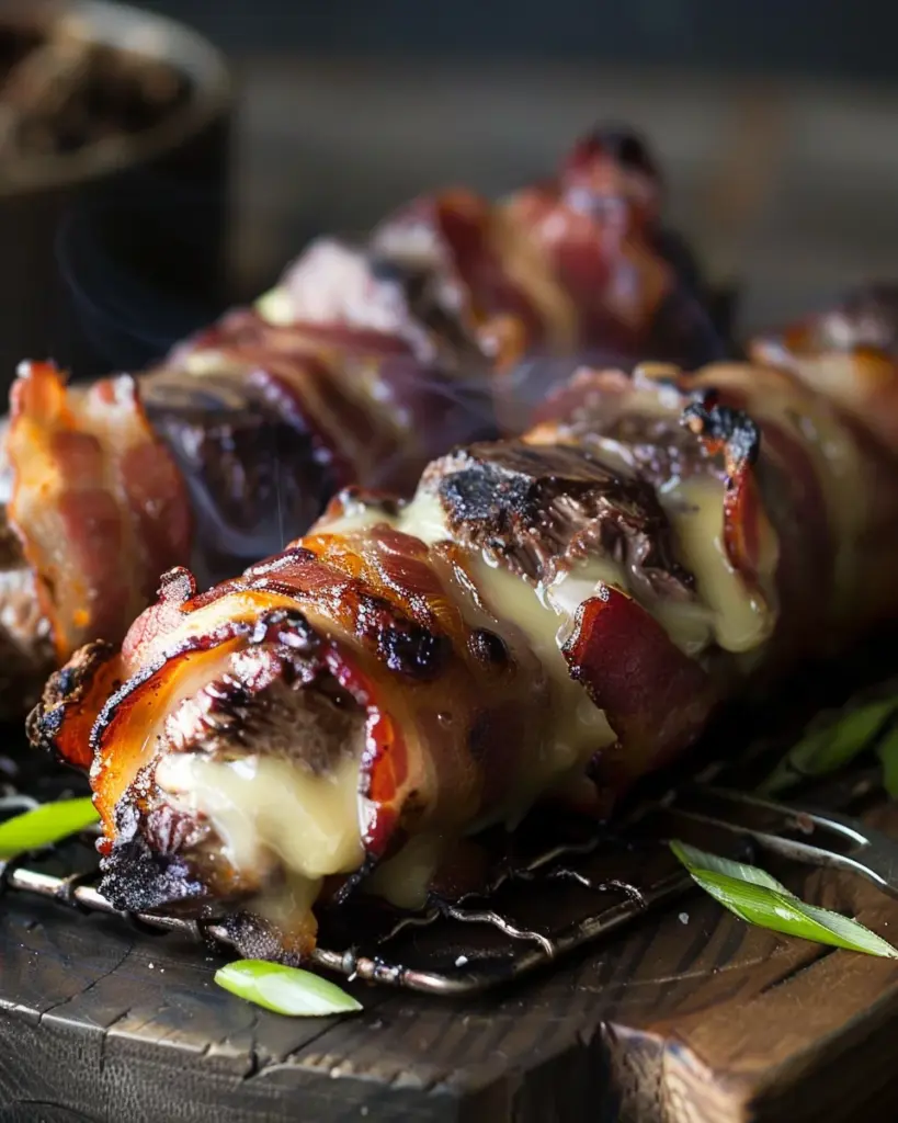 Smoke Kissed Venison Bombs: Irresistible Bacon-Wrapped Delight
