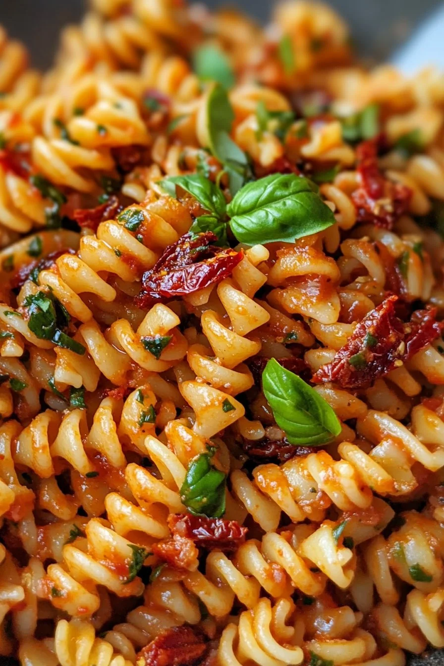 Sun Dried Tomato Pasta Salad