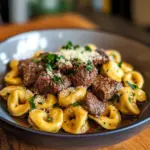 The Best One-Pan Steak Bite Tortellini Recipe