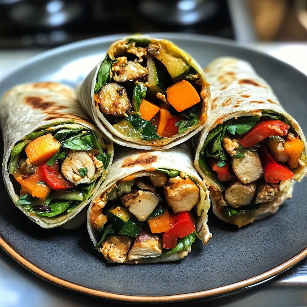 Vegan Veggie Wraps