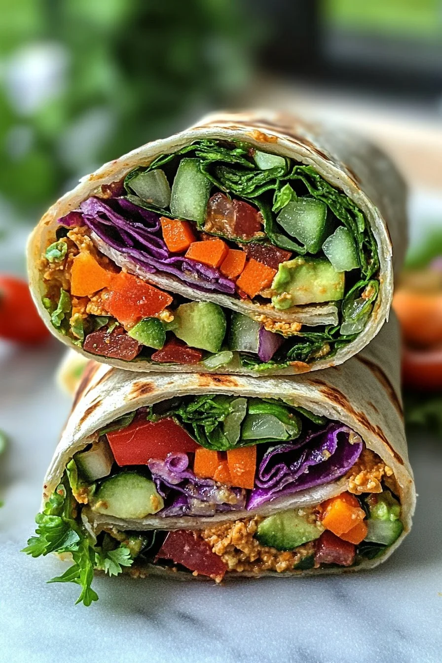 Vegan Veggie Wraps