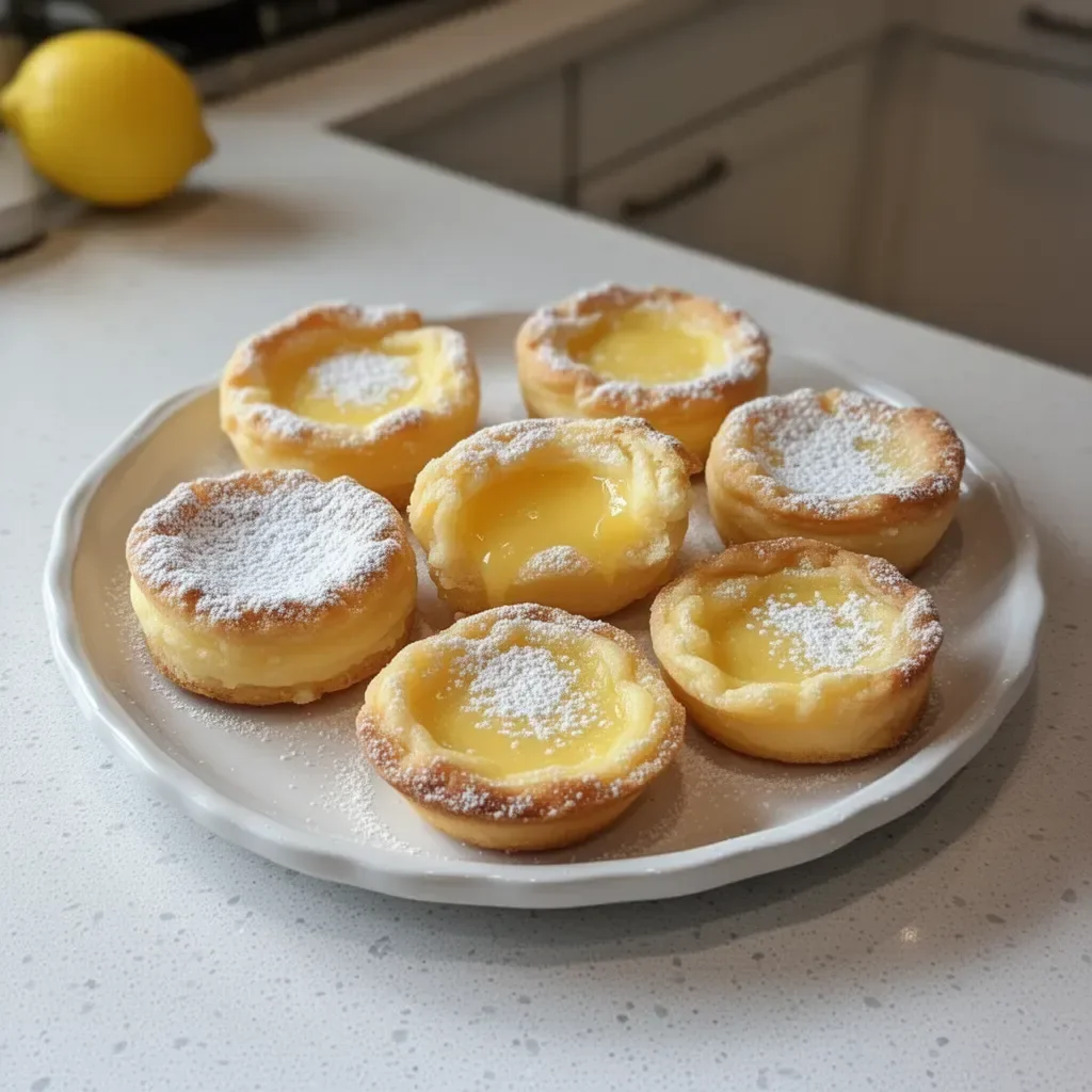 Baby Lemon Impossible Pies