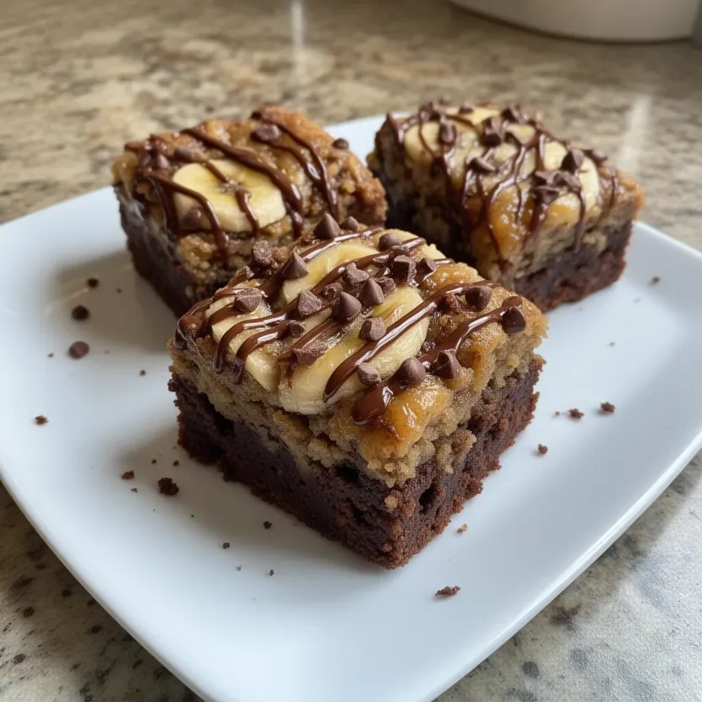 Banana Bread Brownies
