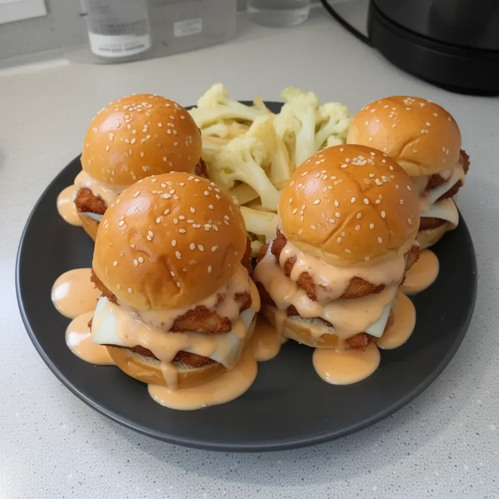 Bang Bang Chicken Sliders