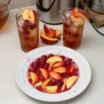 Bellini Peach Raspberry Iced Tea