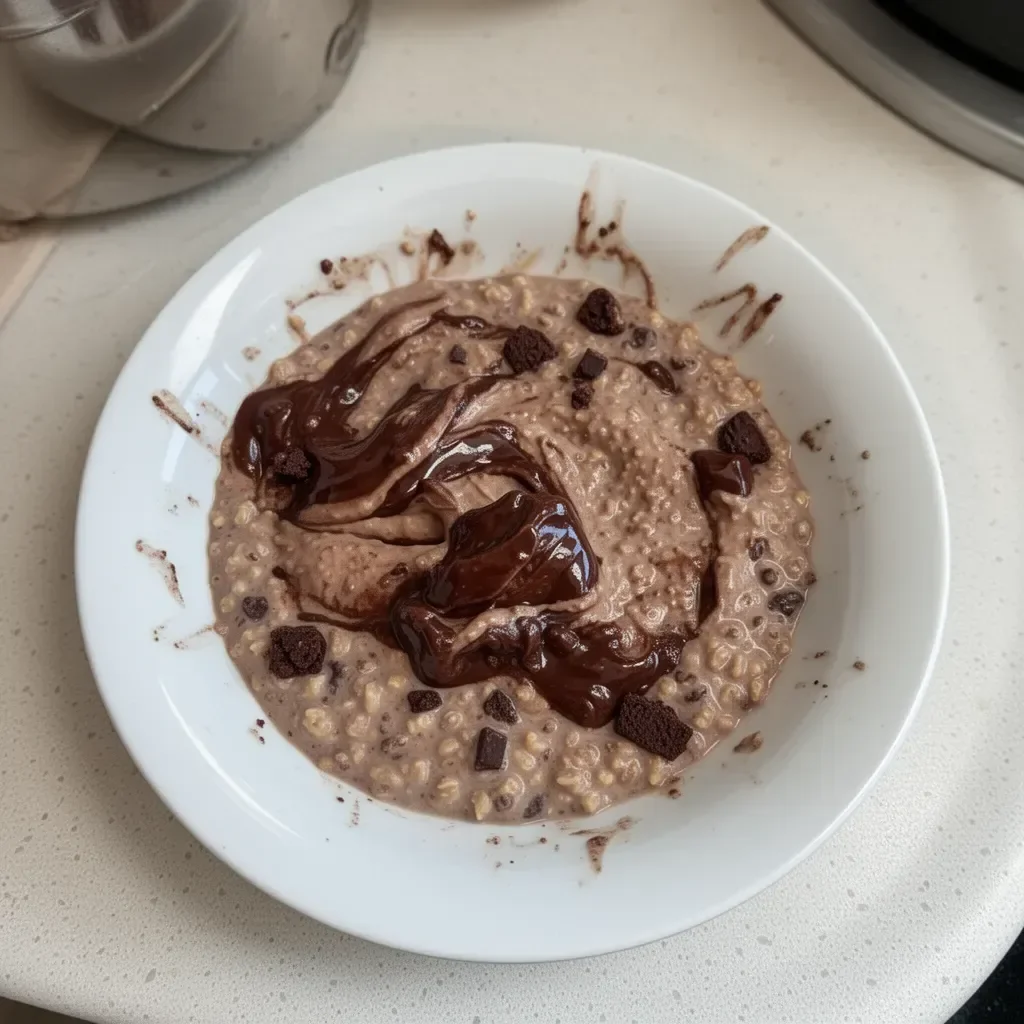 Brownie Batter Overnight Oats
