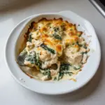 Chicken and Spinach Casserole with Cream Cheese