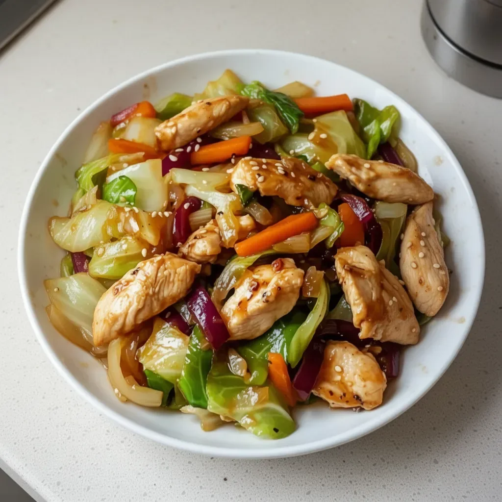 Chicken Cabbage Stir-Fry Recipe