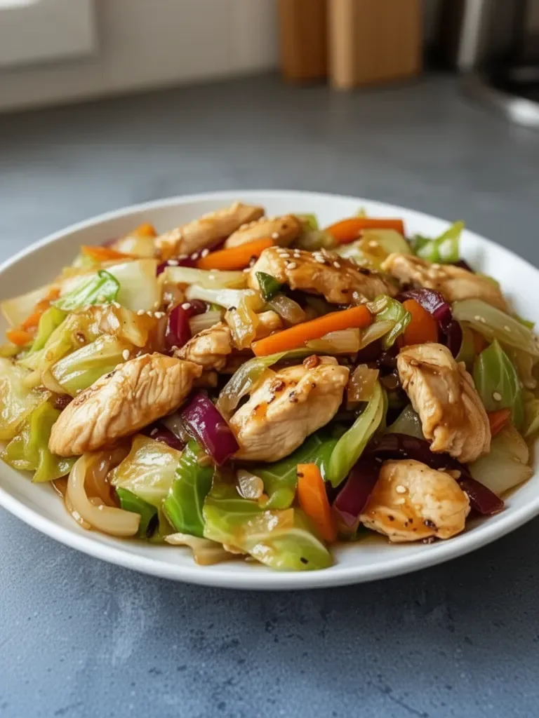 Chicken Cabbage Stir-Fry Recipe