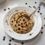 Chocolate Chip Edible Cookie Dough for One