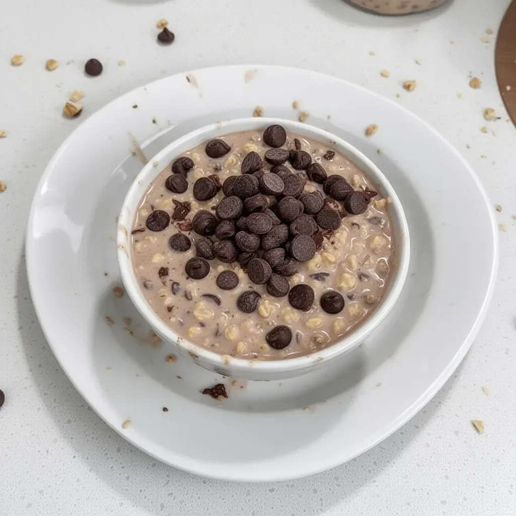Chocolate Protein Overnight Oats