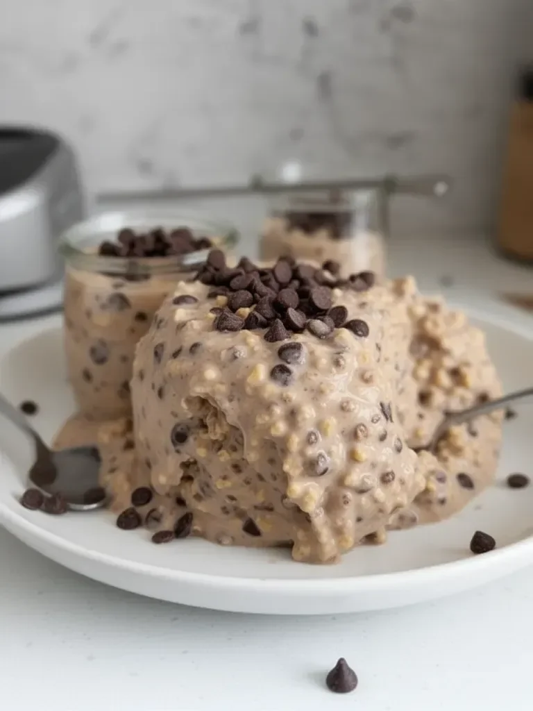 Chocolate Protein Overnight Oats
