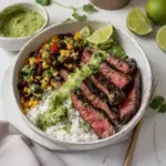 Cilantro Lime Steak Bowls