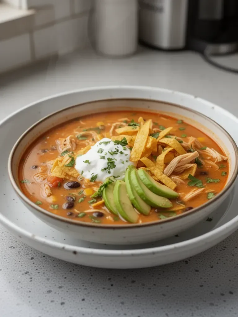 Classic Chicken Tortilla Soup