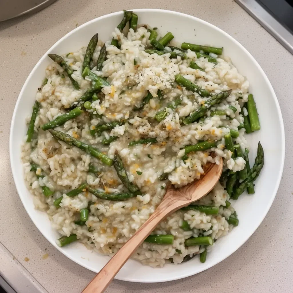 Creamy Asparagus Risotto