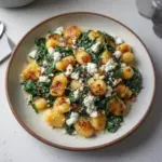 Creamy Gnocchi with Spinach and Feta