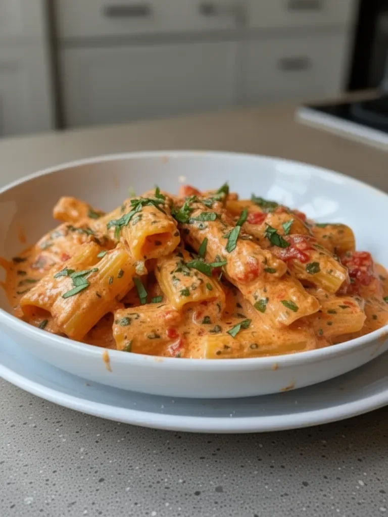 Creamy Tomato Garlic Pasta