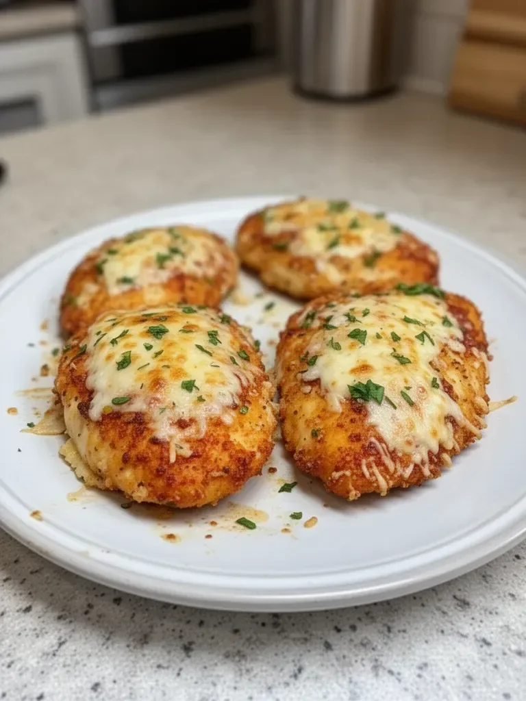 Crispy Air Fryer Chicken Parmesan