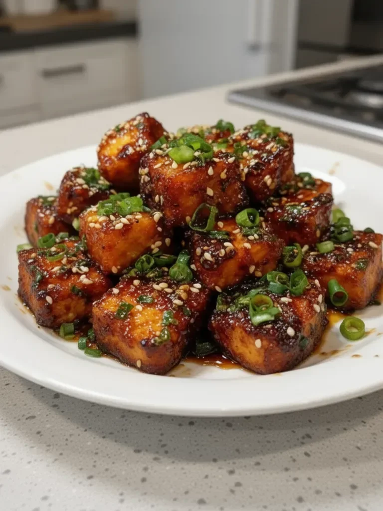Crispy honey garlic tofu recipe that will amaze you!
