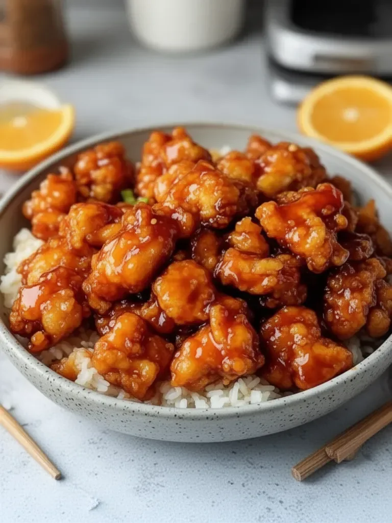 Crispy Orange Chicken
