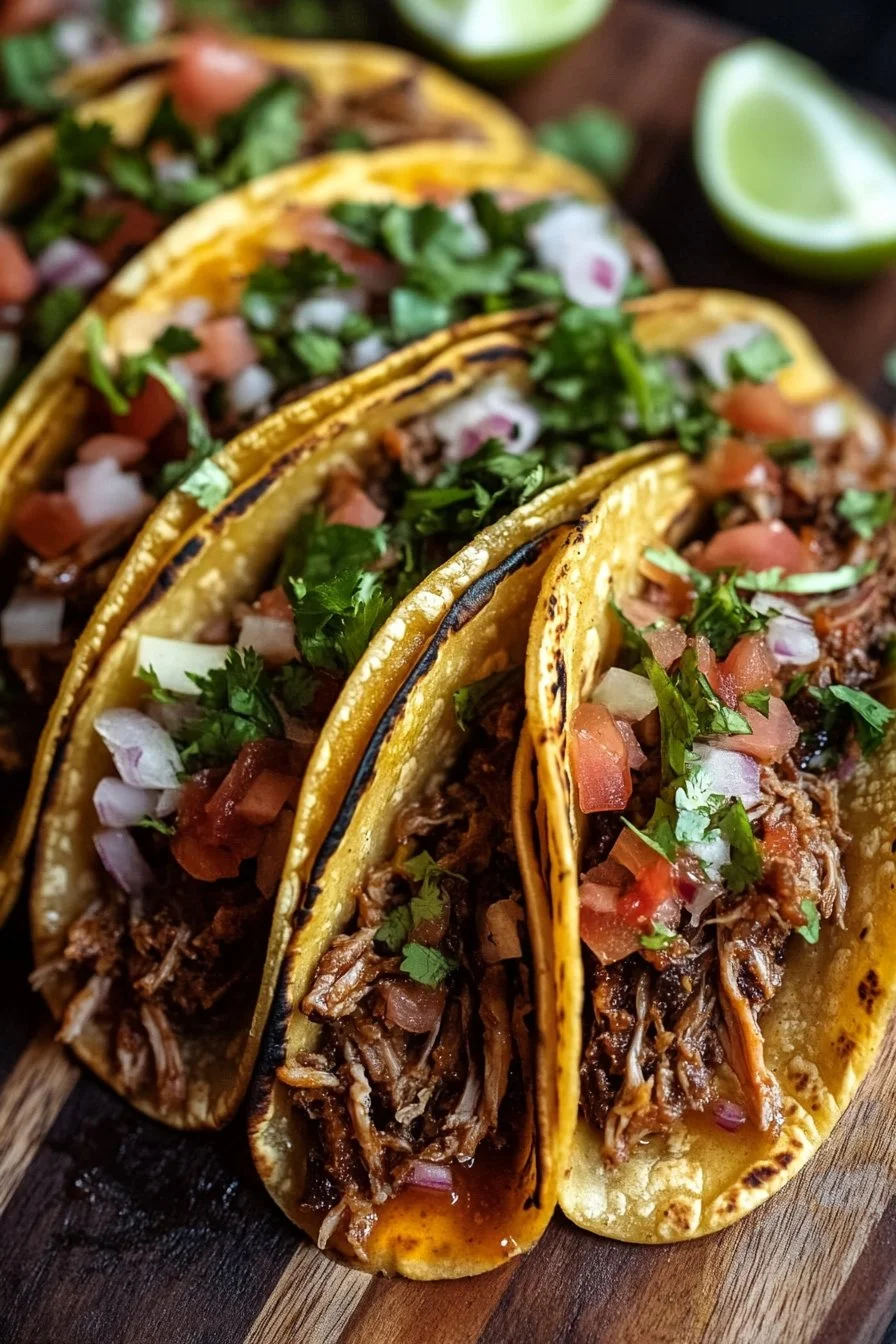 Crock Pot Birria Tacos