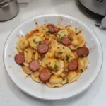 Crock Pot Pierogi Casserole with Kielbasa