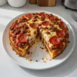 Crustless Pizza Pie