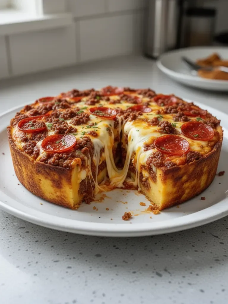 53g Protein Crustless Pizza Pie