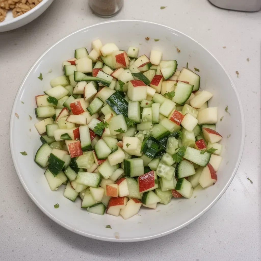 Cucumber Apple Salad