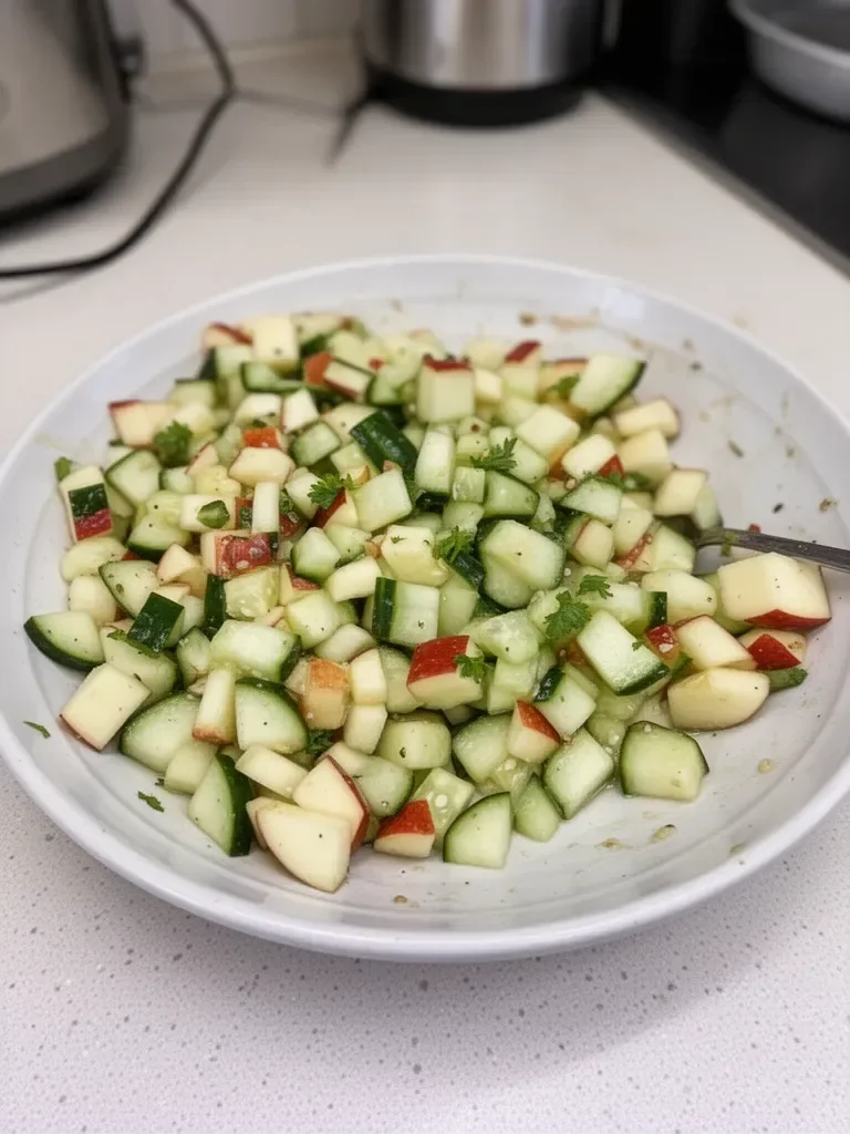 Cucumber Apple Salad