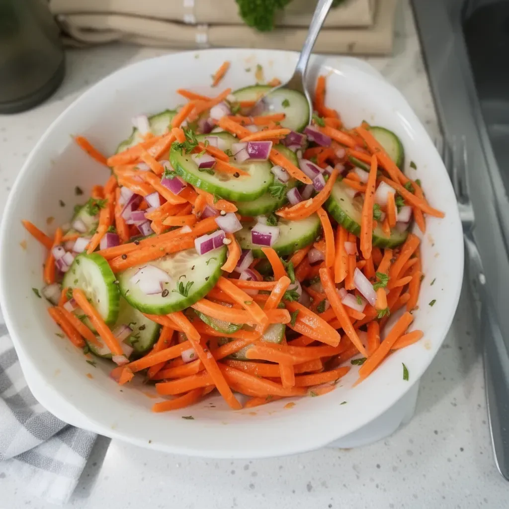 Cucumber Carrot Salad