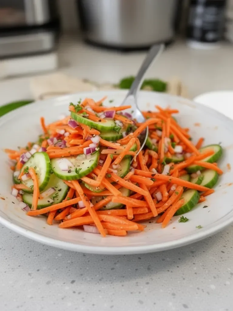 Cucumber Carrot Salad