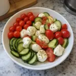 Cucumber Mozzarella Salad