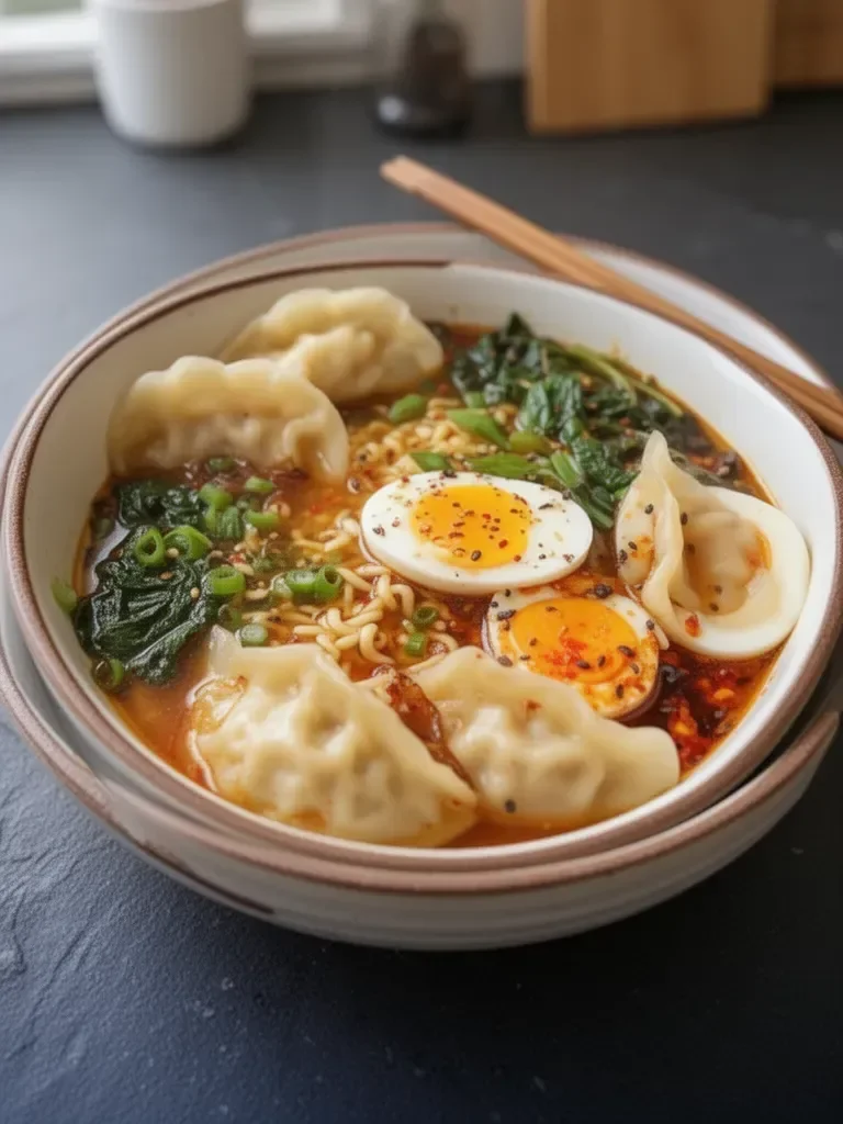 Dumpling Ramen Bowl