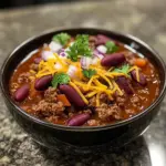 Easy Slow Cooker Chili