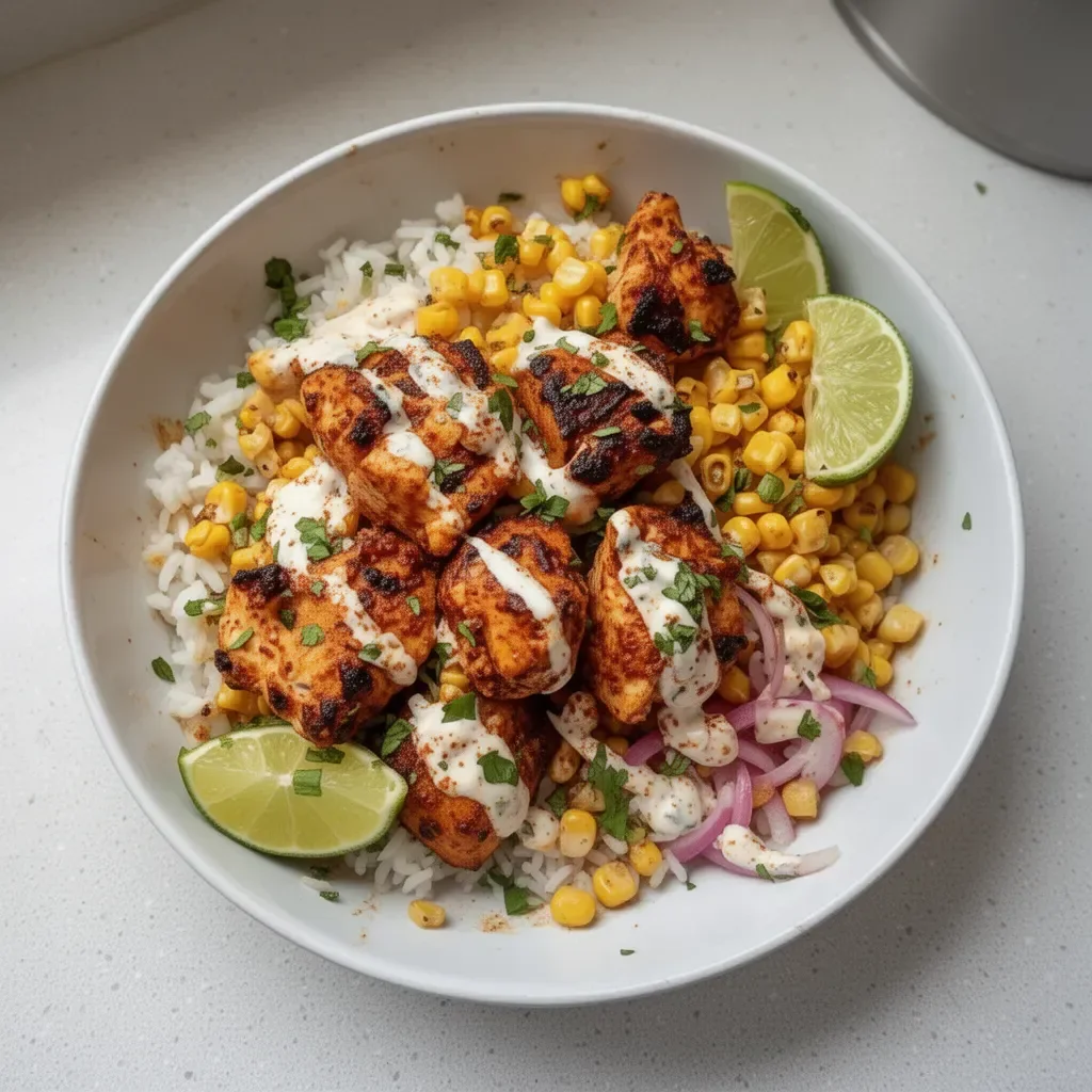 Easy Street Corn Chicken Bowl