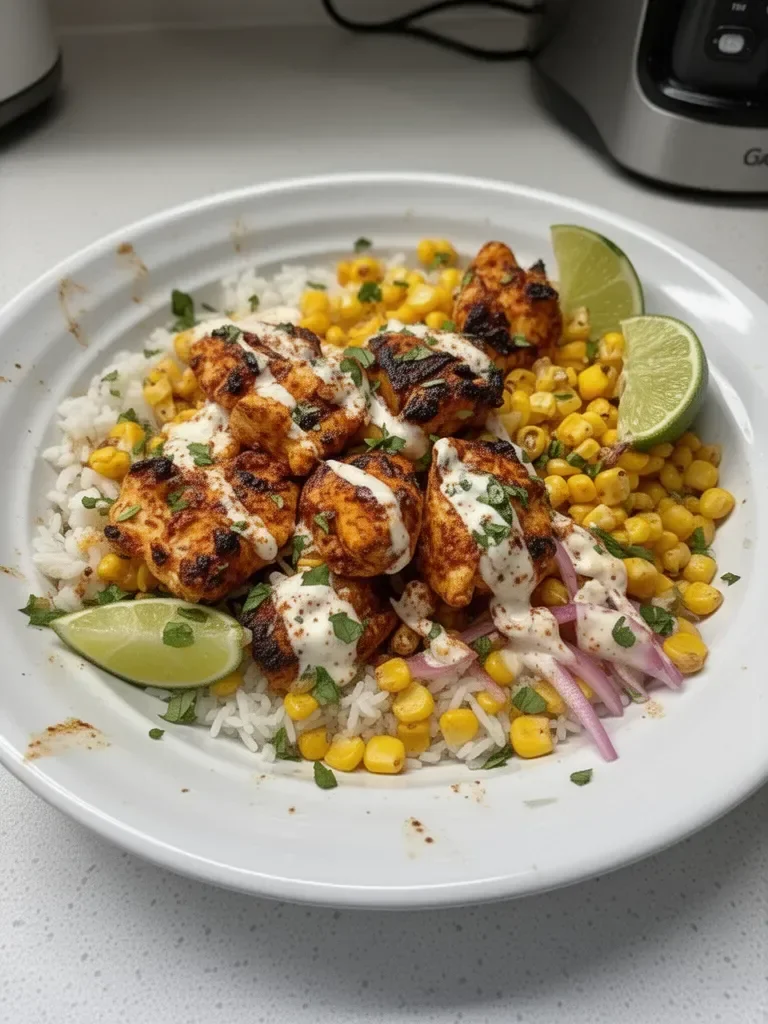 Easy Street Corn Chicken Bowl