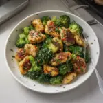 Garlic Butter Chicken Broccoli