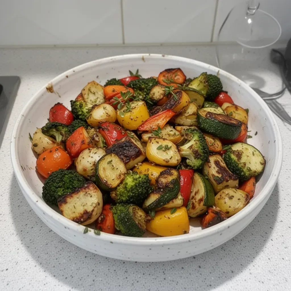 Garlic Roasted Vegetables