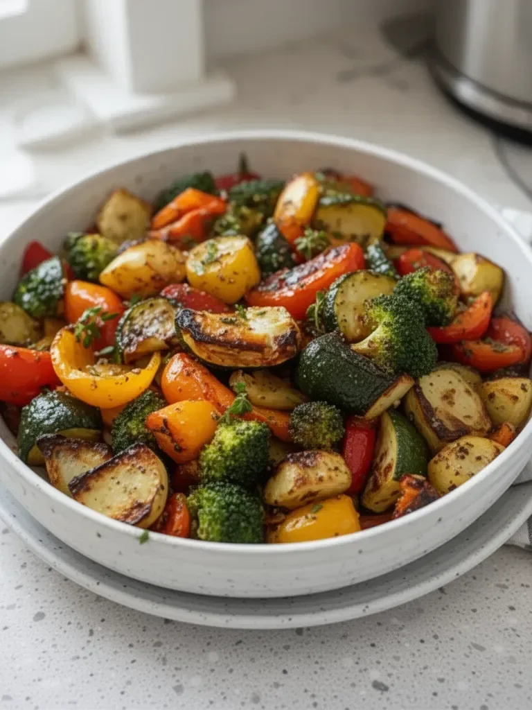 Garlic Roasted Vegetables