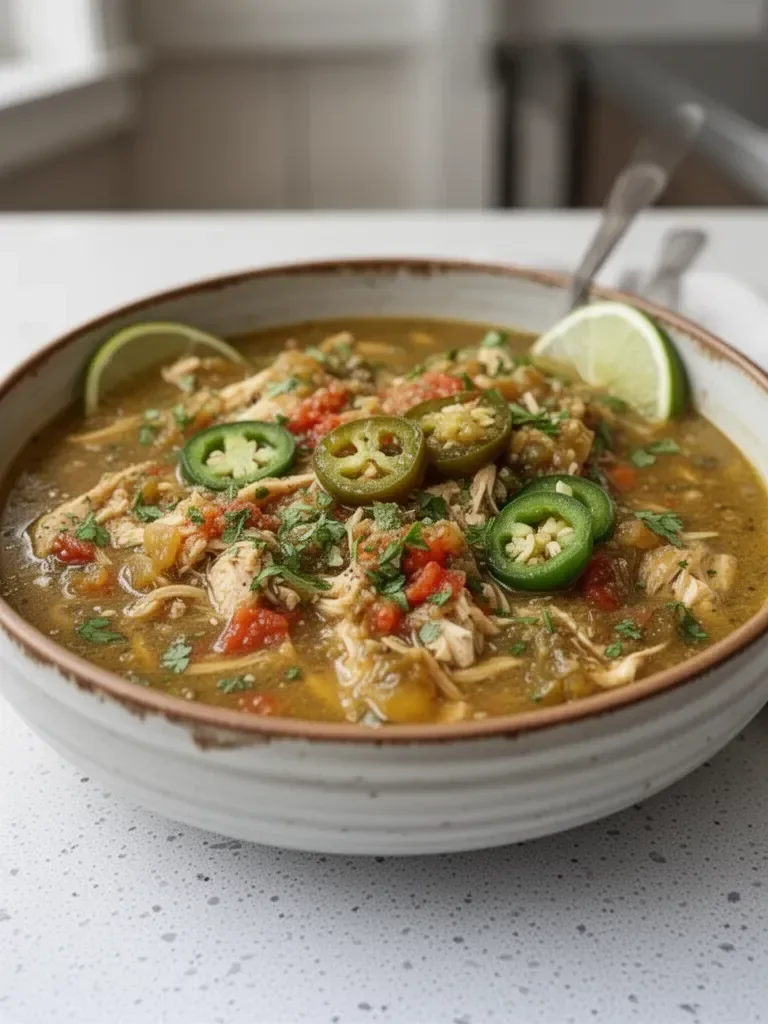 Green Chile Chicken Stew Recipe
