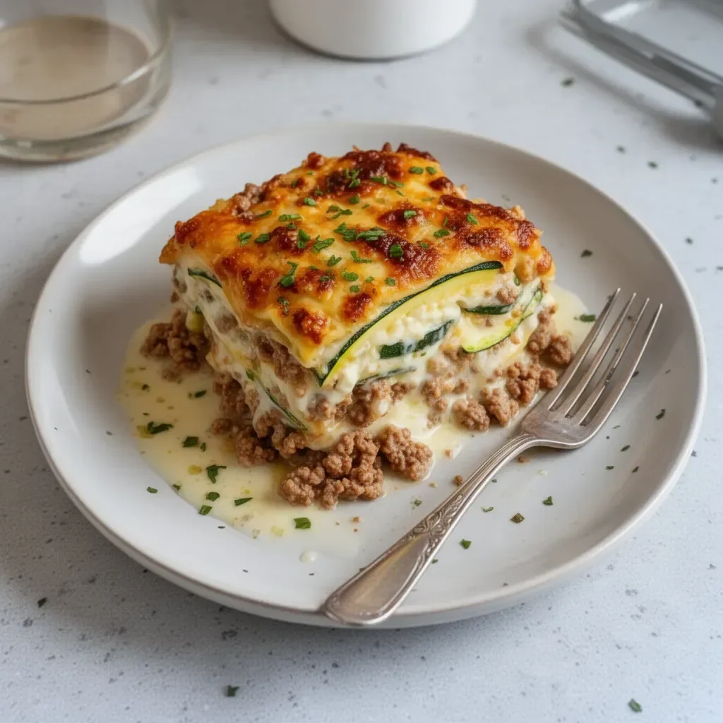 Ground Turkey Zucchini Casserole