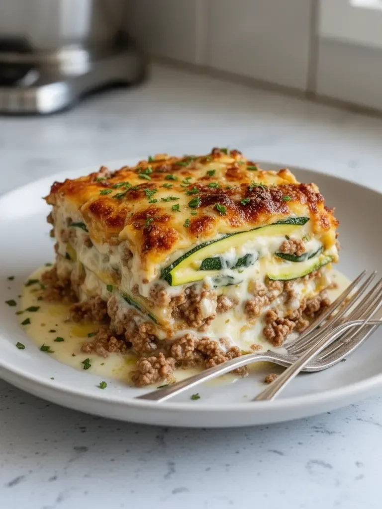 Ground Turkey Zucchini Casserole – Healthy Comfort Food Recipe