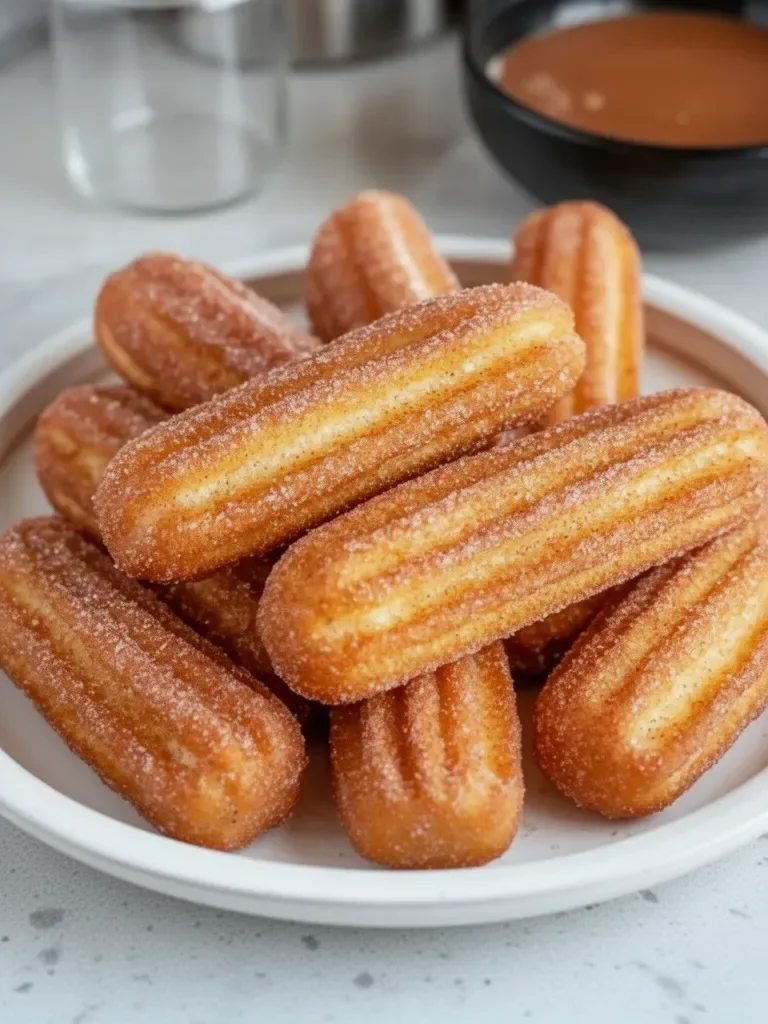 Healthy Baked Churro Bites