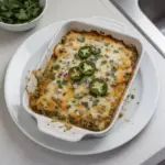 Healthy Salsa Verde Chicken Casserole