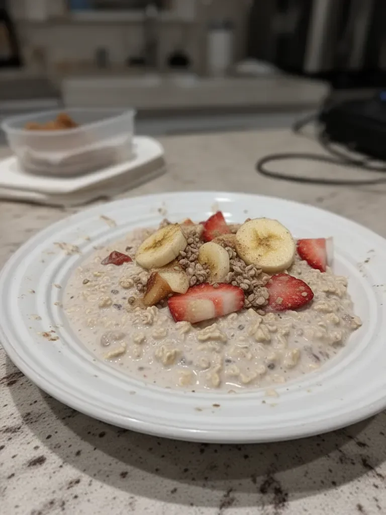 High-Protein Overnight Oats