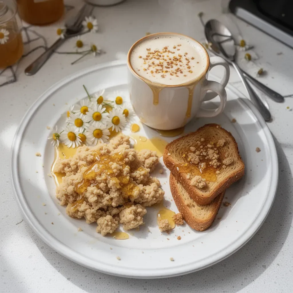 Honey Chamomile Tea Latte